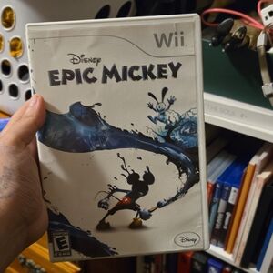 Disney Epic Mickey Wii Game - Blue and Black